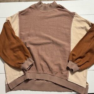 By Together Block Print Sweater